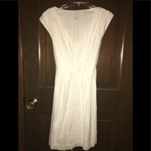 J Crew White Eyelet Dress